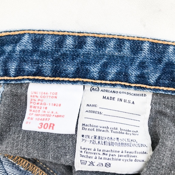 AG Jeans 'Premiere' Skinny Straight Leg Jeans - Picture 5 of 5